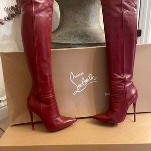 Christian Louboutin Red Armurabotta 120 Nappa